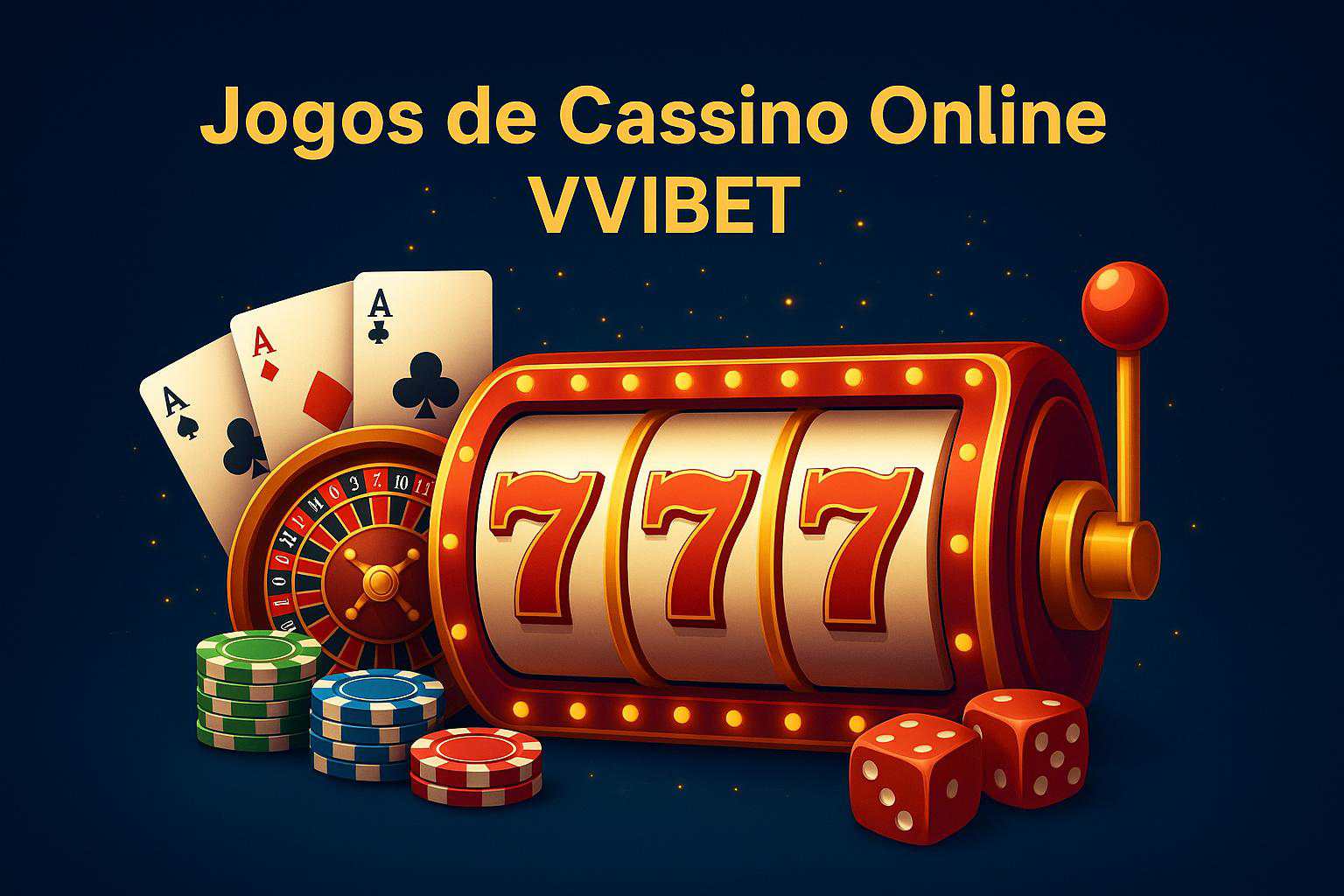 Jogos de cassino online inovadores e emocionantes na VVIBET