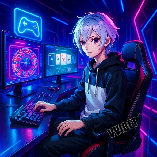 Imagem promocional da VVIBET apresentando mesas ao vivo e ofertas especiais