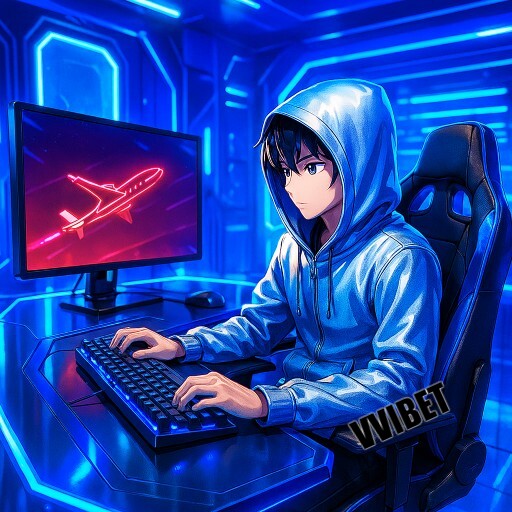 Imagem promocional da VVIBET mostrando a plataforma e suas vantagens