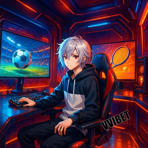 Imagem promocional da VVIBET mostrando a plataforma e suas vantagens