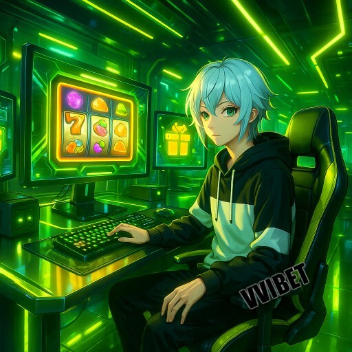 Imagem promocional da VVIBET mostrando a plataforma e suas vantagens