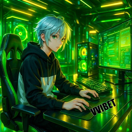 Imagem promocional da VVIBET mostrando a plataforma e suas vantagens