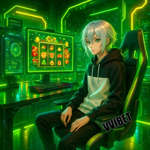 Imagem promocional da VVIBET mostrando a plataforma e suas vantagens