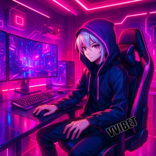 Imagem promocional da VVIBET reforçando segurança e catálogo de jogos atualizados