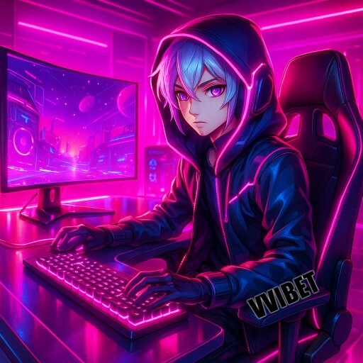 Imagem promocional da VVIBET mostrando a plataforma e suas vantagens