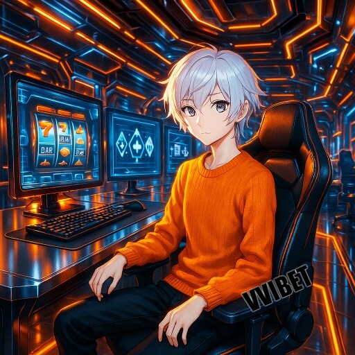 Imagem promocional da VVIBET mostrando a plataforma e suas vantagens