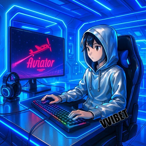 Imagem promocional da VVIBET mostrando a plataforma e suas vantagens