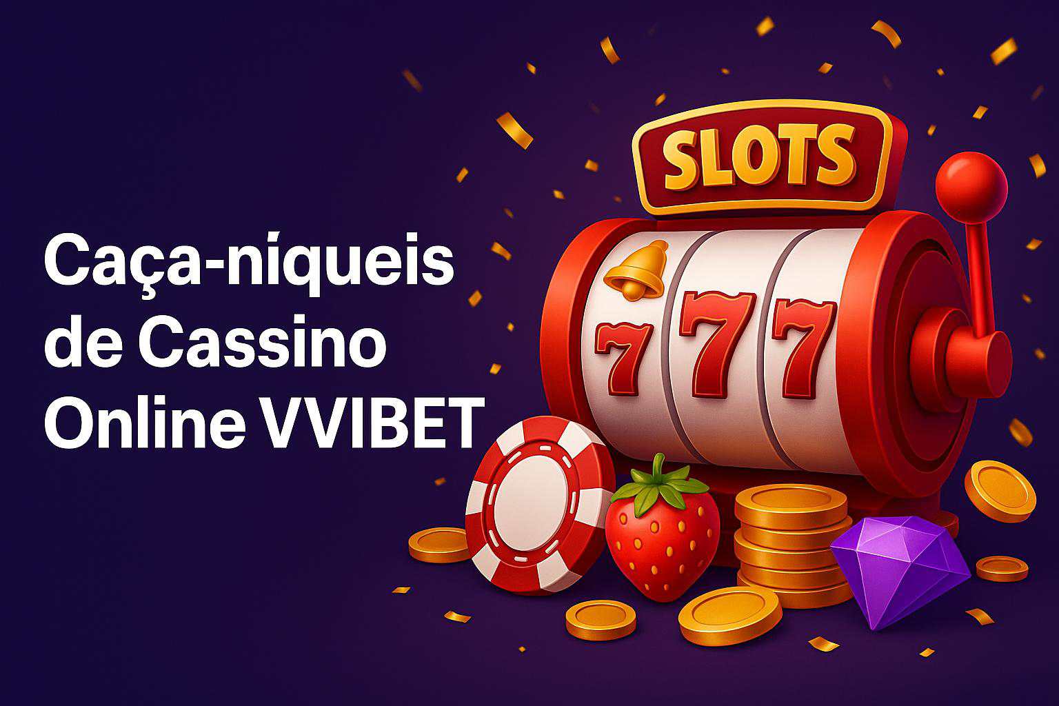 Explore o mundo das slot machines no VVIBET Casino